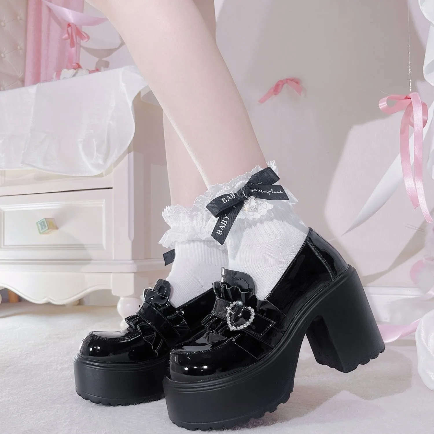 Women'S Fashion Trends 2025 - 두꺼운 바닥 메리 제인 작은 가죽