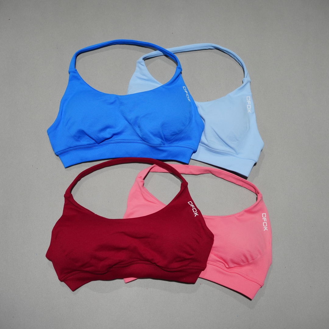 DFDK 하이 서포트 심리스 스포츠 브라 백리스 푸쉬업 - Bra Top Seamless 리뷰 및 가격