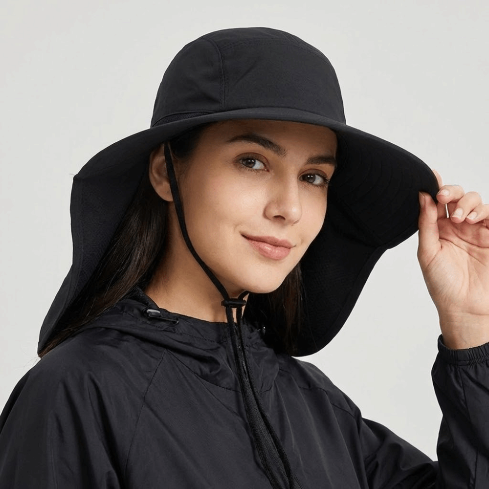 패션 와이드 브림 야외용 햇빛 가리개 모자, 조절 가능 - Women'S Fashion Hats 리뷰 및 가격