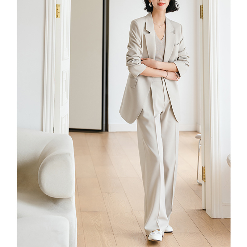 올링젠틀 여성 수트 팬츠슈트 2피스 1버튼 블레이저 & - Women'S Fashion Blazer 리뷰 및 가격