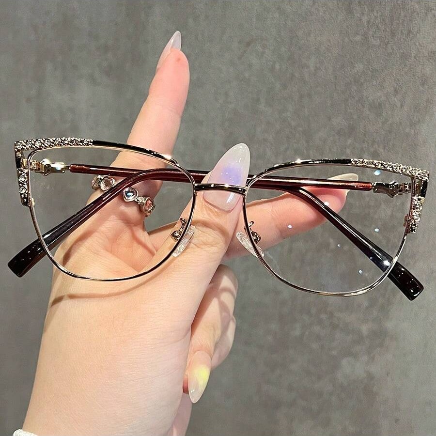 1개 여성용 패셔너블 비처방 안경 신상 고급 레트로 캣 - Women'S Fashion Glasses Non Prescription 리뷰 및 가격