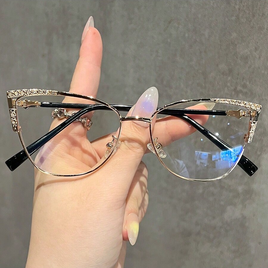 1개 여성용 패셔너블 비처방 안경 신상 고급 레트로 캣 - Women'S Fashion Glasses Non Prescription 리뷰 및 가격