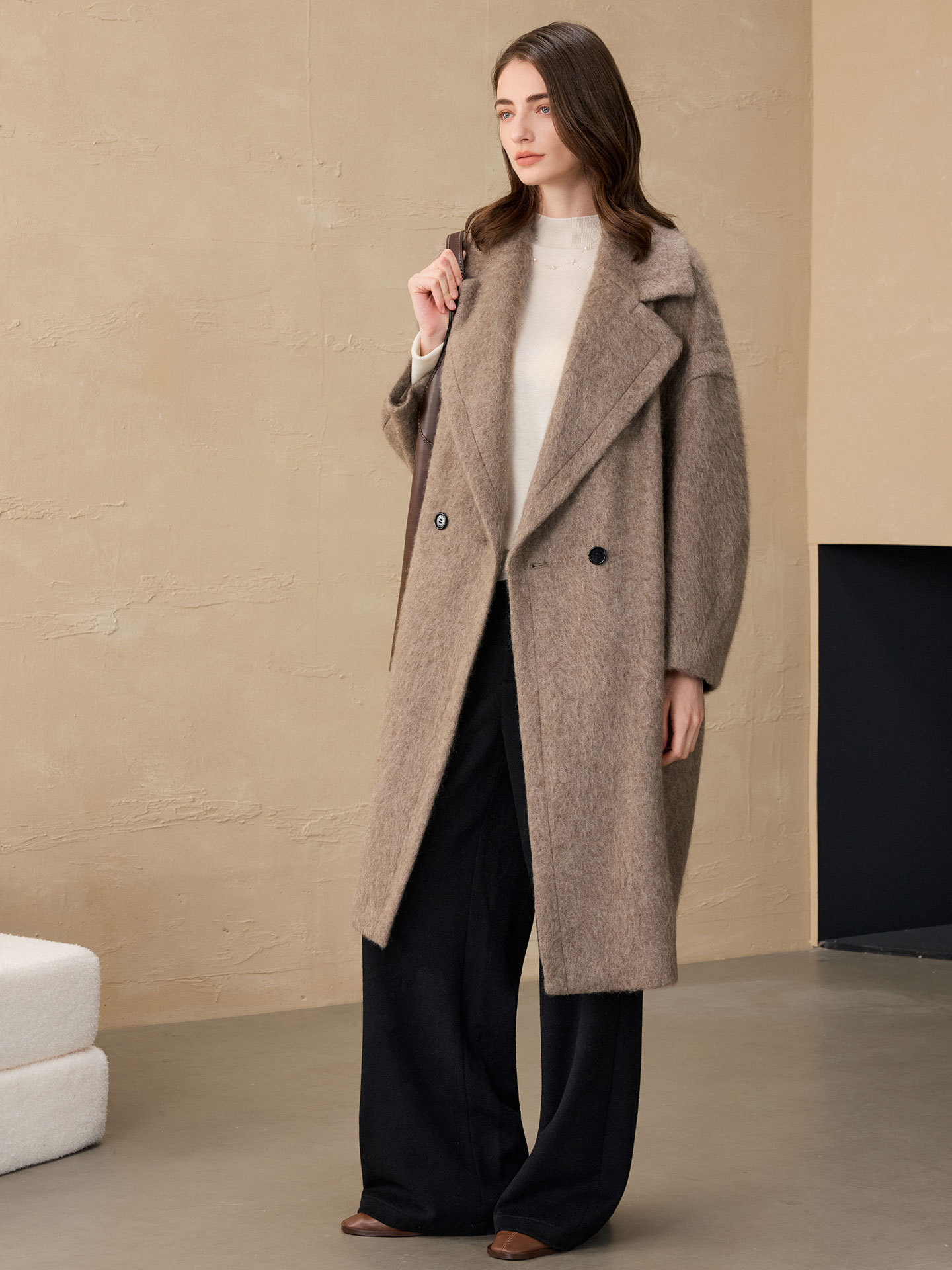 Allingentle 여성용 블레이저 울 패션 롱 재킷 - Women'S Fashion Blazer 리뷰 및 가격
