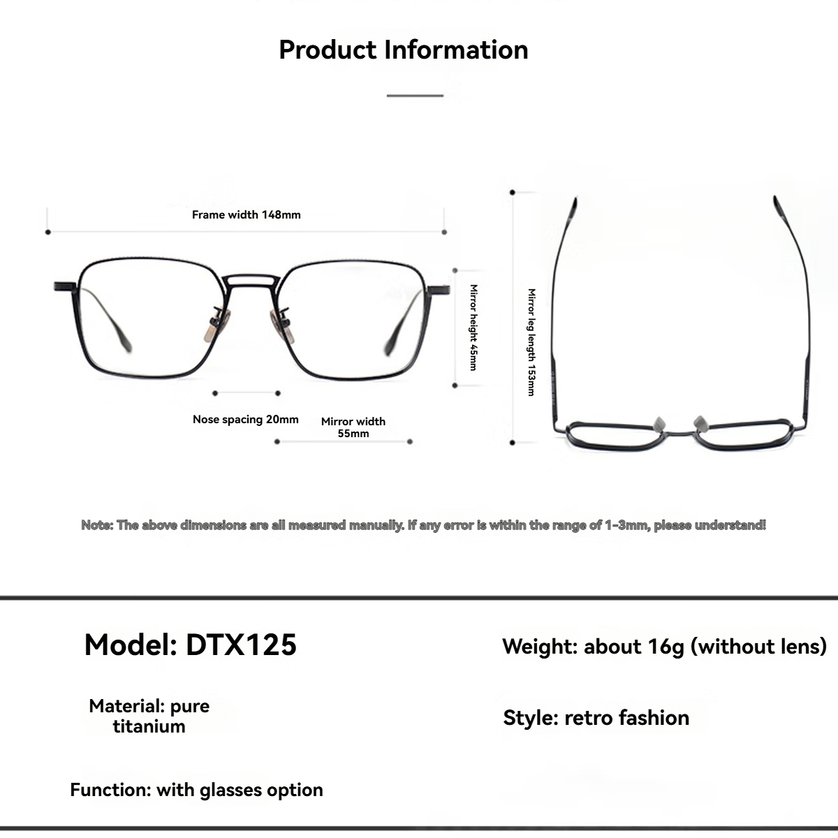 FYTOOMetal 프레임 일반 안경 여성 남성 4 색 - Women'S Fashion Glasses Non Prescription 리뷰 및 가격