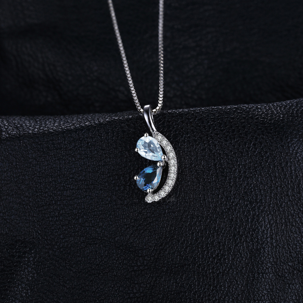 JewelryPalace 자연 하늘 런던 블루 토 파  - Women'S Fashion London 리뷰 및 가격
