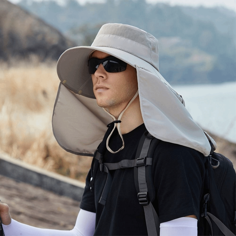 패션 의류 남성용 햇빛 가리개 모자 큰 챙 탈부착 가능 - Women'S Fashion Hats 리뷰 및 가격