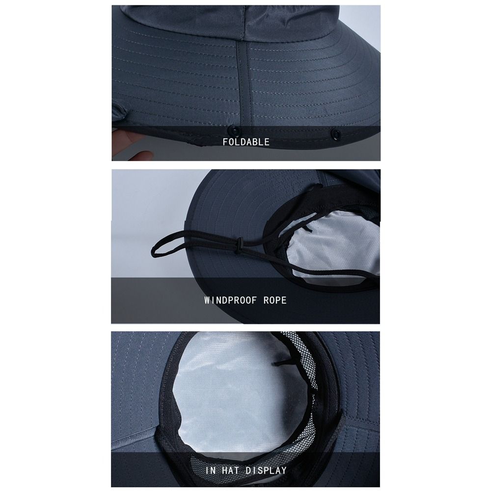 패션 의류 남성용 햇빛 가리개 모자 큰 챙 탈부착 가능 - Women'S Fashion Hats 리뷰 및 가격