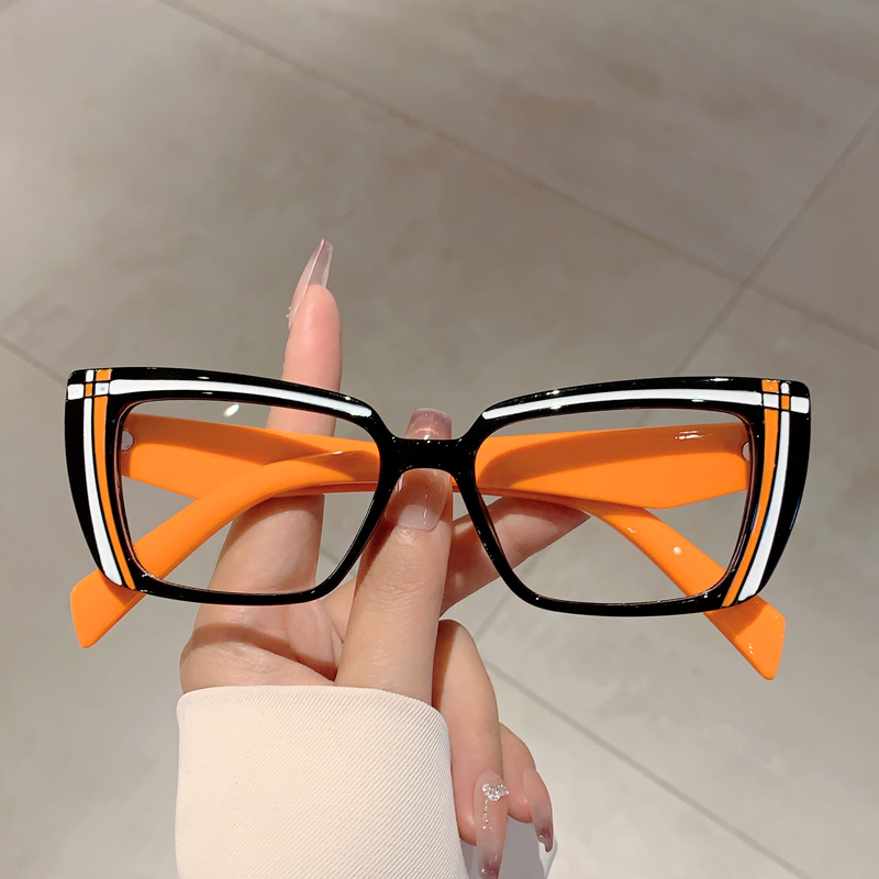 KAMMPT 여성용 빈티지 고양이 눈 안경, 다색 테두 - Women'S Fashion Glasses Non Prescription 리뷰 및 가격