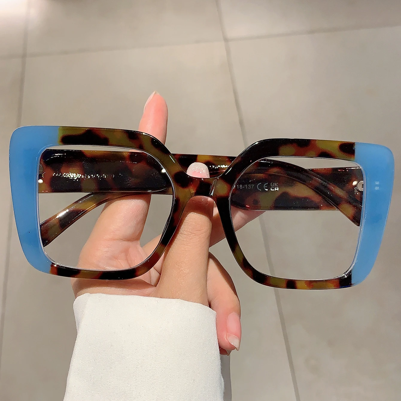 GM 루미아스 오버사이즈 사각 안경 2025 신상 빈티 - Women'S Fashion Glasses Non Prescription 리뷰 및 가격