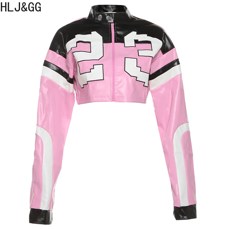 HLJ & GG 패션 Y2K 가죽 자켓 3 피스 세트  - Women'S Fashion Leather Jacket 리뷰 및 가격
