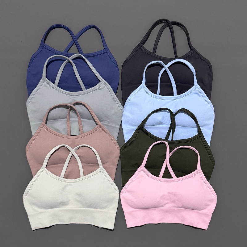 히스텔로 백리스 스포츠 브라 여성용 심리스 요가 탑 하 - Bra Top Seamless 리뷰 및 가격