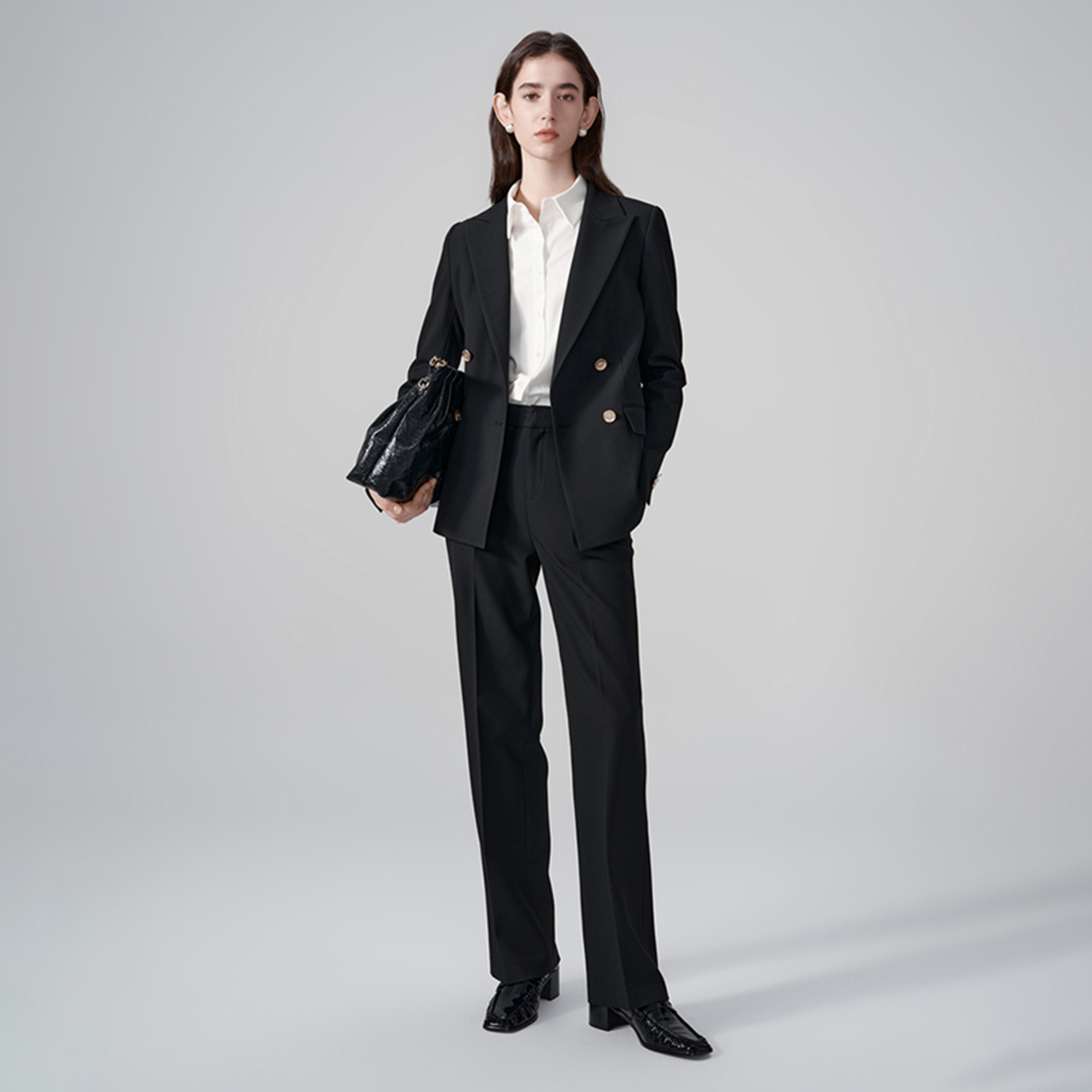 올링엔틀 여성 팬츠슈트 클래식 더블 브레스티드 블레이저 - Women'S Fashion Blazer 리뷰 및 가격