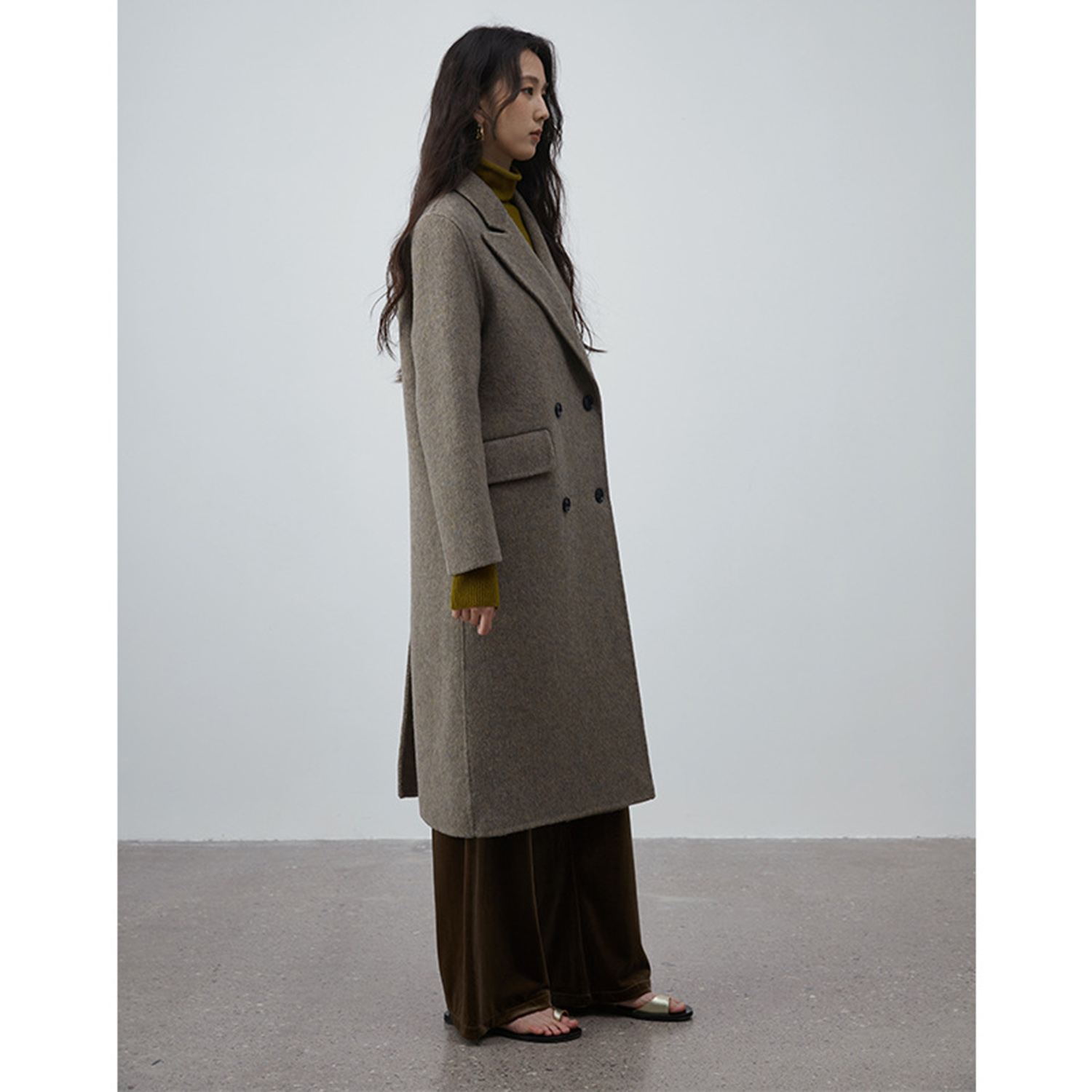 Allingentle 여성용 정장 롱 블레이저 울 패션 - Women'S Fashion Blazer 리뷰 및 가격