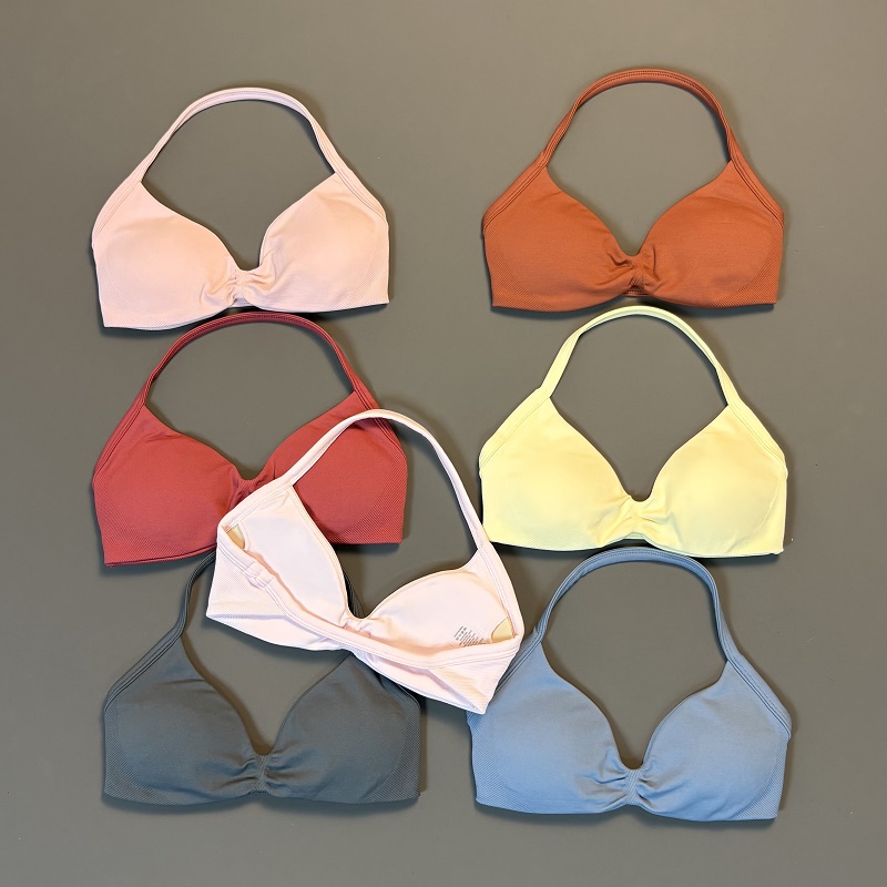 HISTELLO 스포츠 브라 심리스 요가 속옷 여성용  - Bra Top Seamless 리뷰 및 가격