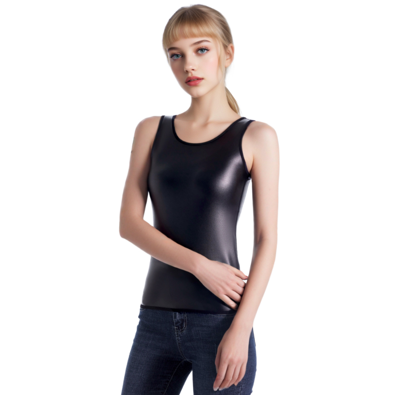 쿨걸 뉴 스타일 O넥 바디 쉐이퍼 가죽 민소매 베스트  - Women Fashion Style 리뷰 및 가격